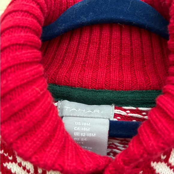 Tahari Holiday Kids Cardigan Sweater - Picture 4 of 6